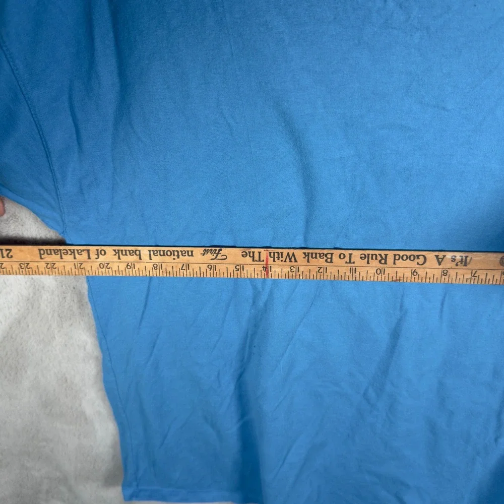Champion Mens Blue Crew Neck Short Sleeve T Shirt Authentic Athletic Apparel XL‎ - Picture 4 of 5